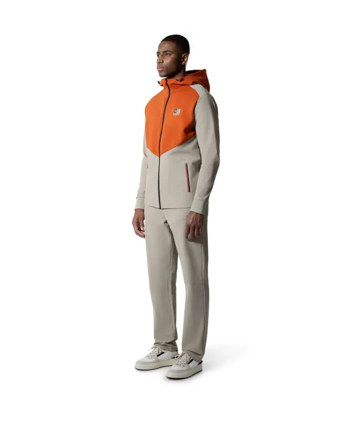 Cruyff Ripstop Fleece Trackpants Crme Men Bottoms Cruyff Ripstop Fleece Trackpants Crme Men Bottoms