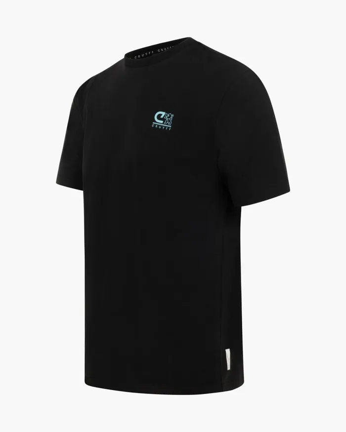 Cruyff Strom Tee Black Men TShirts and Polo039s Cruyff Strom Tee Black Men TShirts and Polo039s