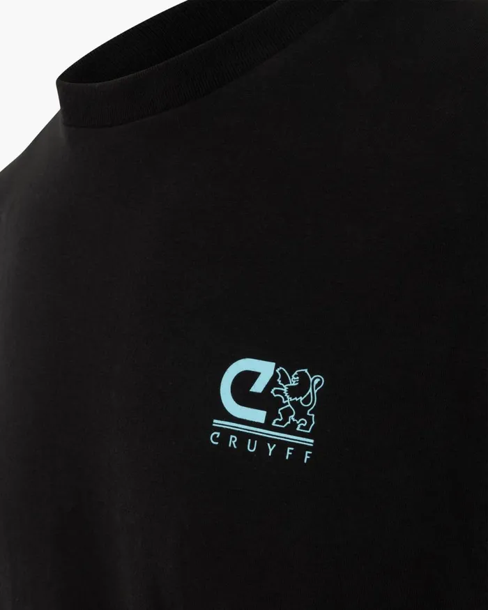 Cruyff Strom Tee Black Men TShirts and Polo039s Cruyff Strom Tee Black Men TShirts and Polo039s