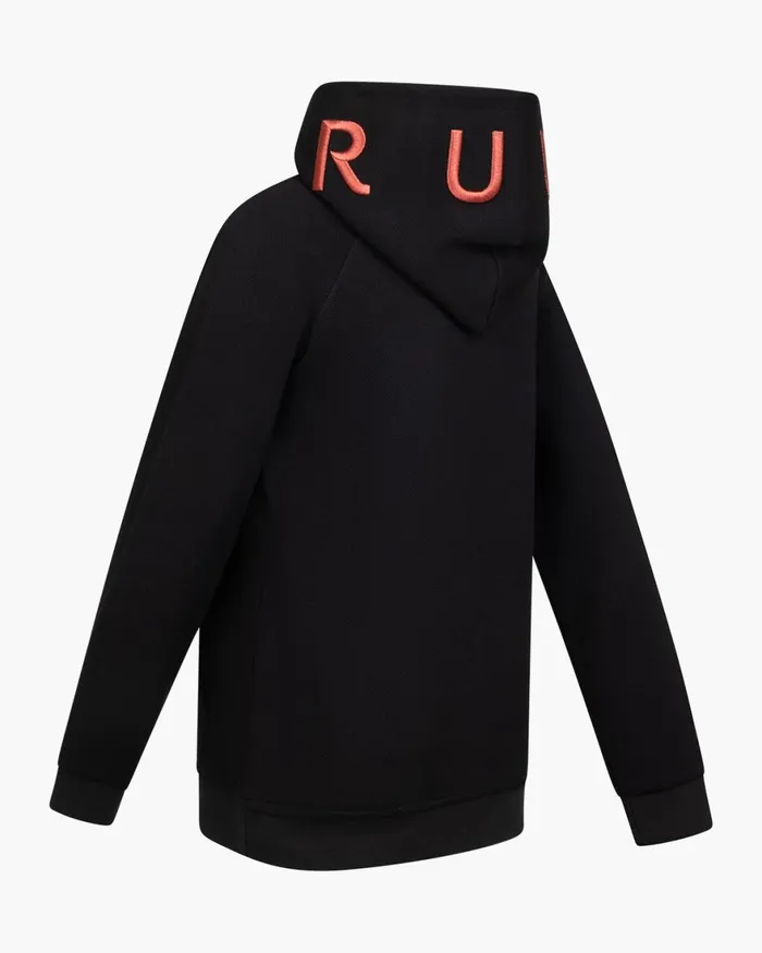 Cruyff Structure Hoodie Black Junior Sweats and Hoodies Cruyff Structure Hoodie Black Junior Sweats and Hoodies