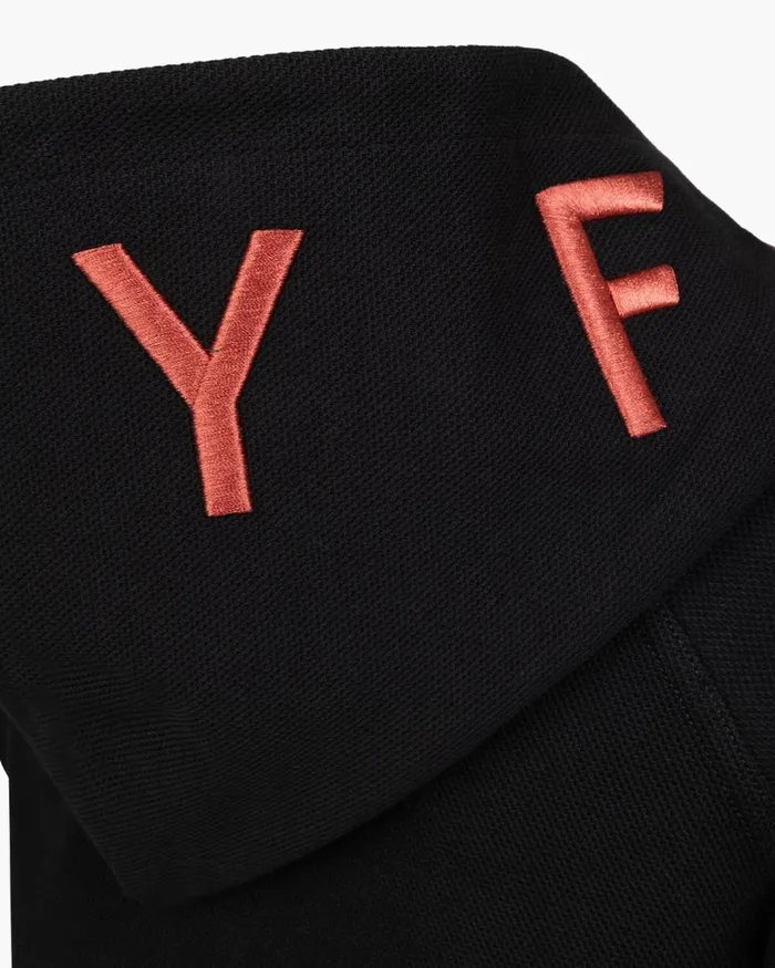 Cruyff Structure Hoodie Black Junior Sweats and Hoodies Cruyff Structure Hoodie Black Junior Sweats and Hoodies