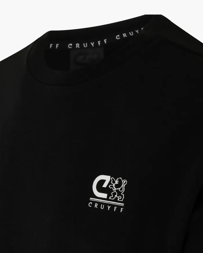 Cruyff Vital Tee Black Junior Tshirts Cruyff Vital Tee Black Junior Tshirts