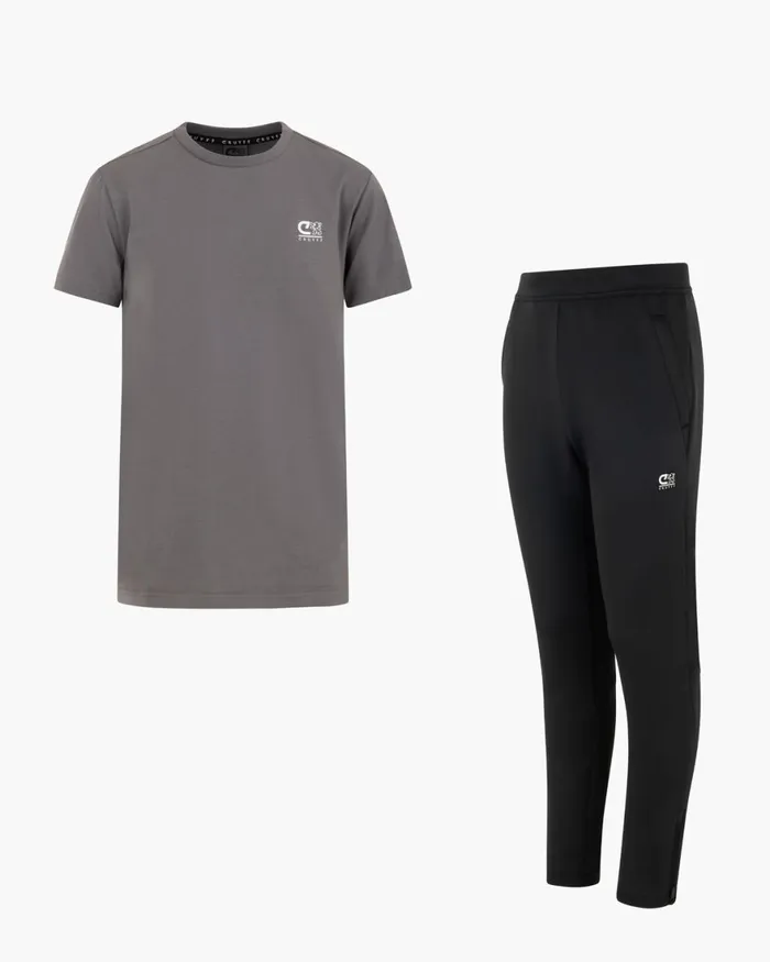 Cruyff Vital Tee Grey Junior Tshirts