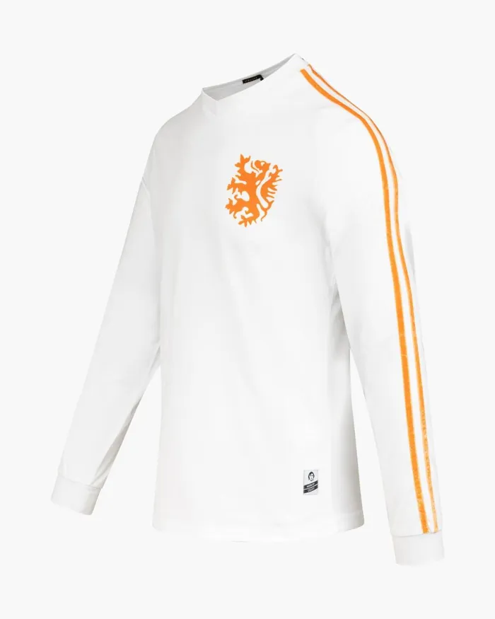 Cruyff World Cup Tee LS White Men Sweats and Hoodies Cruyff World Cup Tee LS White Men Sweats and Hoodies