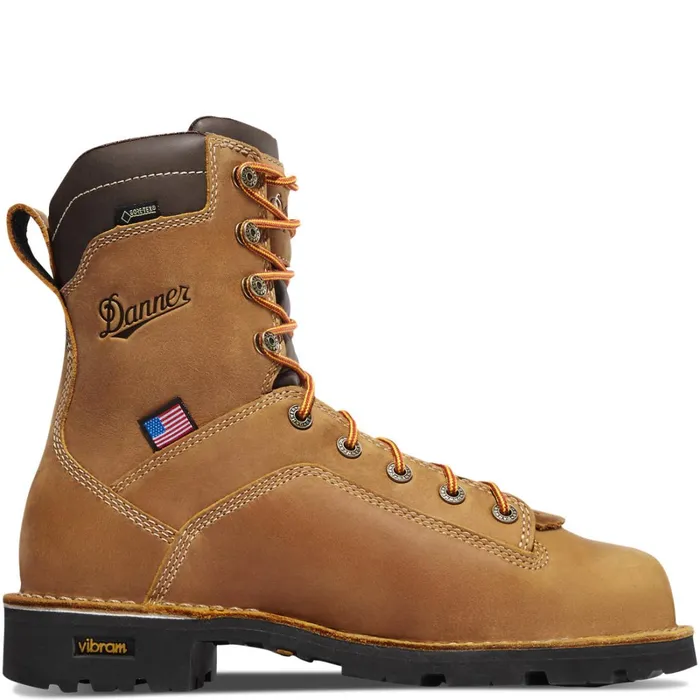 Danner Boots Quarry USA Distressed Brown Insulated 400g Composite Toe nmt 8211 Men