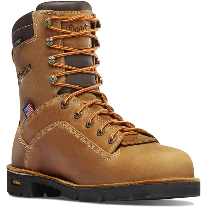 Danner Boots Quarry USA Distressed Brown Insulated 400g Composite Toe nmt 8211 Men