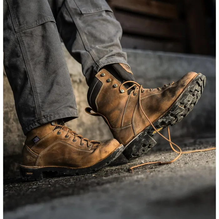 Danner Boots Quarry USA Distressed Brown Insulated 400g Composite Toe nmt 8211 Men