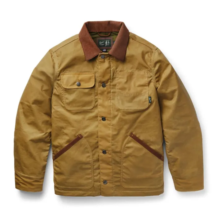 Danner Outerwear Shipyard Waxed Canvas Jacket Tanbison 8211 Men Danner Outerwear Shipyard Waxed Canvas Jacket Tanbison 8211 Men