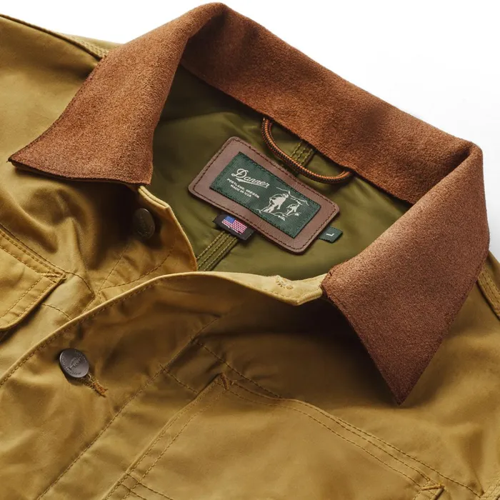 Danner Outerwear Shipyard Waxed Canvas Jacket Tanbison 8211 Men Danner Outerwear Shipyard Waxed Canvas Jacket Tanbison 8211 Men