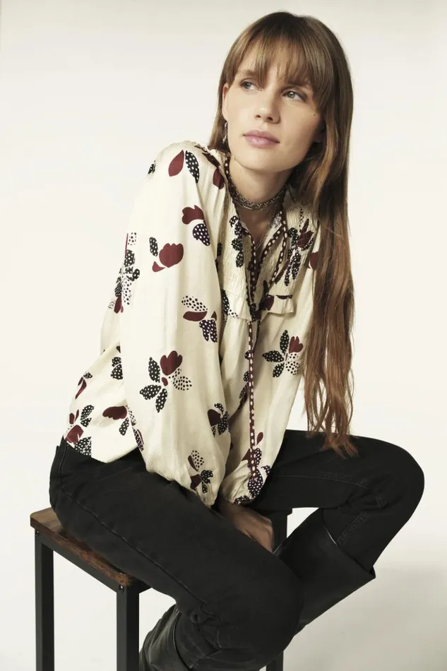 DikyLongSleeve Blouse Clothing Baandsh Tops and Shirts