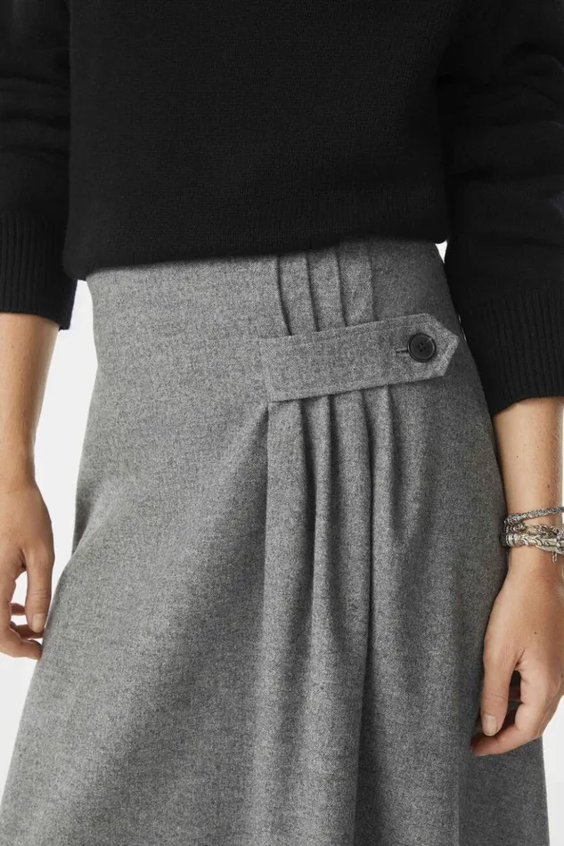 DomiMidi Skirt Clothing Baandsh Skirts and Shorts