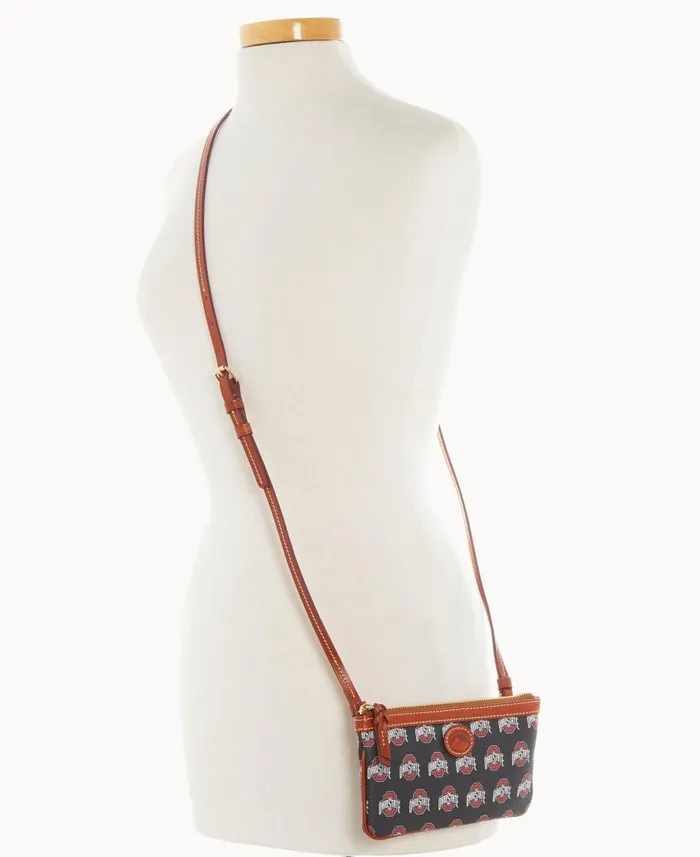 Dooney and Bourke Crossbodies Collegiate Ohio State University Large Slim Crossbody Ohio State 8211 WomenMen Dooney and Bourke Crossbodies Collegiate Ohio State University Large Slim Crossbody Ohio State 8211 WomenMen