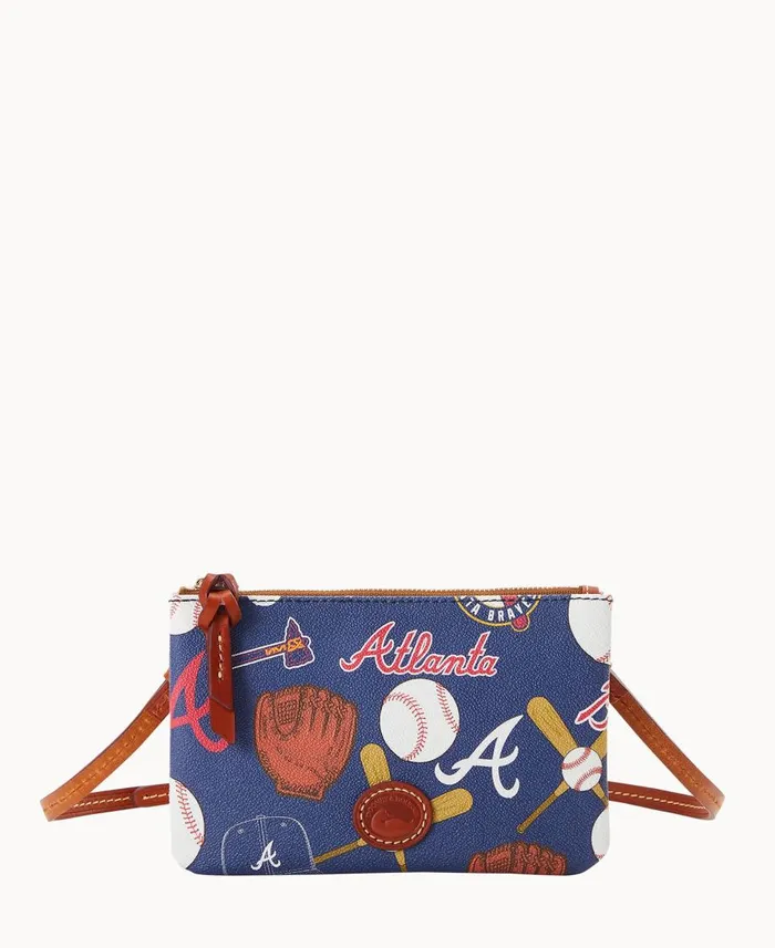 Dooney and Bourke Crossbodies MLB Braves Top Zip Crossbody Braves 8211 WomenMen Dooney and Bourke Crossbodies MLB Braves Top Zip Crossbody Braves 8211 WomenMen
