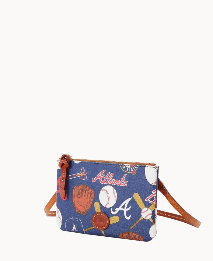 Dooney and Bourke Crossbodies MLB Braves Top Zip Crossbody Braves 8211 WomenMen Dooney and Bourke Crossbodies MLB Braves Top Zip Crossbody Braves 8211 WomenMen