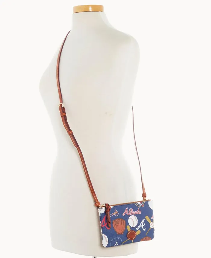 Dooney and Bourke Crossbodies MLB Braves Top Zip Crossbody Braves 8211 WomenMen Dooney and Bourke Crossbodies MLB Braves Top Zip Crossbody Braves 8211 WomenMen
