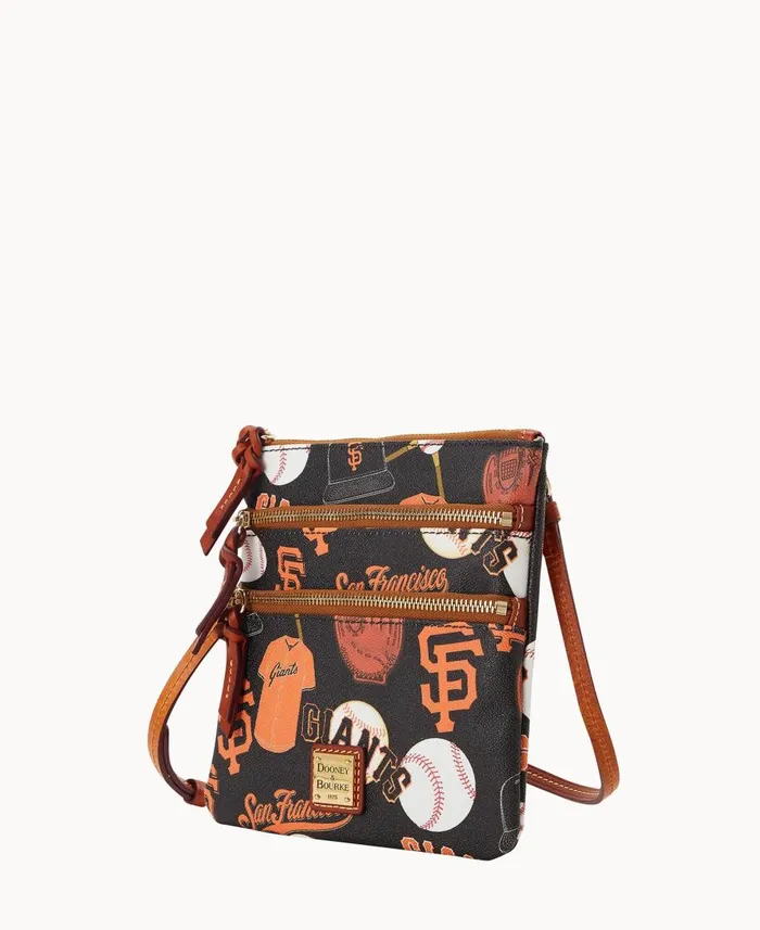 Dooney and Bourke Crossbodies MLB Giants N S Triple Zip Crossbody Giants 8211 WomenMen Dooney and Bourke Crossbodies MLB Giants N S Triple Zip Crossbody Giants 8211 WomenMen