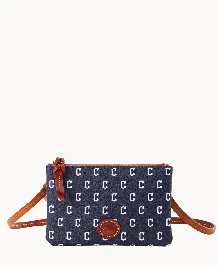 Dooney and Bourke Crossbodies MLB Guardians Top Zip Crossbody Guardians 8211 WomenMen Dooney and Bourke Crossbodies MLB Guardians Top Zip Crossbody Guardians 8211 WomenMen