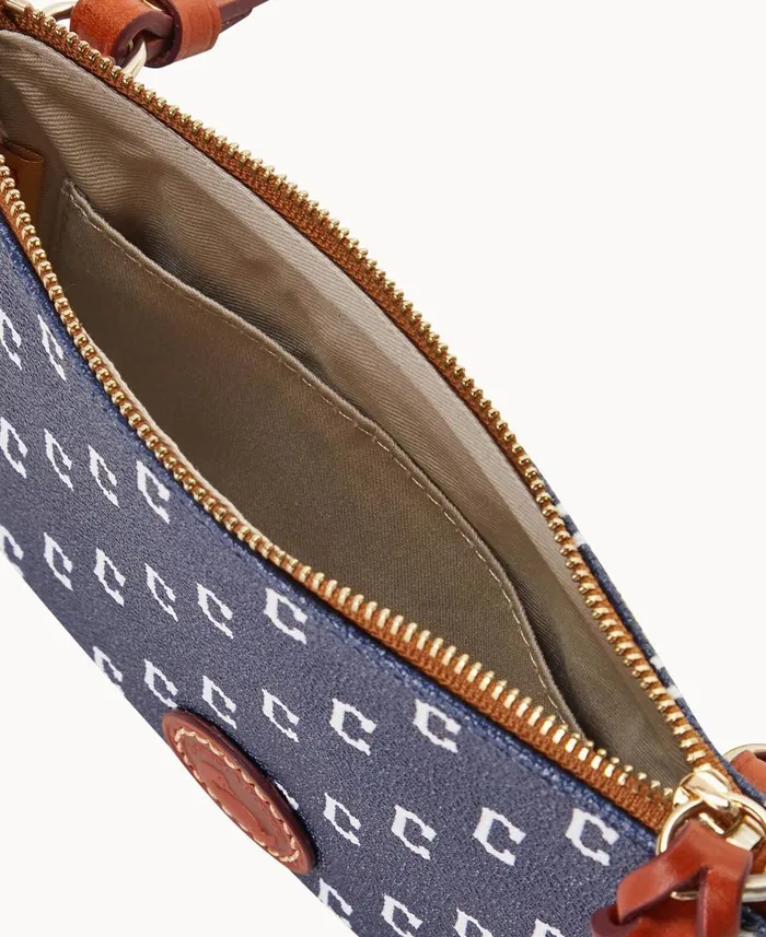 Dooney and Bourke Crossbodies MLB Guardians Top Zip Crossbody Guardians 8211 WomenMen Dooney and Bourke Crossbodies MLB Guardians Top Zip Crossbody Guardians 8211 WomenMen