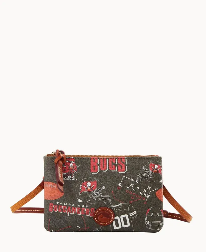 Dooney and Bourke Crossbodies NFL Buccaneers Top Zip Crossbody Buccaneers 8211 WomenMen