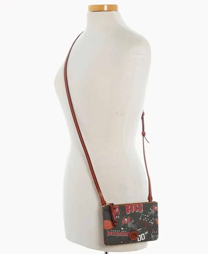 Dooney and Bourke Crossbodies NFL Buccaneers Top Zip Crossbody Buccaneers 8211 WomenMen Dooney and Bourke Crossbodies NFL Buccaneers Top Zip Crossbody Buccaneers 8211 WomenMen