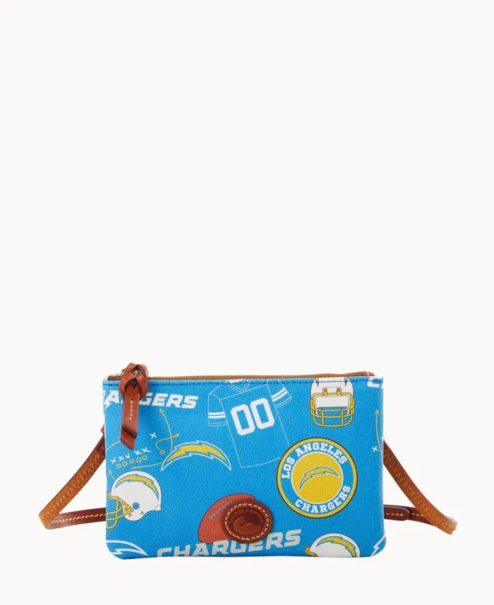 Dooney and Bourke Crossbodies NFL Chargers Top Zip Crossbody Chargers 8211 WomenMen Dooney and Bourke Crossbodies NFL Chargers Top Zip Crossbody Chargers 8211 WomenMen