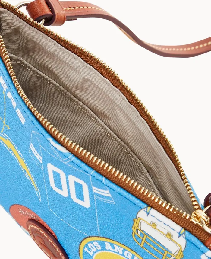 Dooney and Bourke Crossbodies NFL Chargers Top Zip Crossbody Chargers 8211 WomenMen Dooney and Bourke Crossbodies NFL Chargers Top Zip Crossbody Chargers 8211 WomenMen