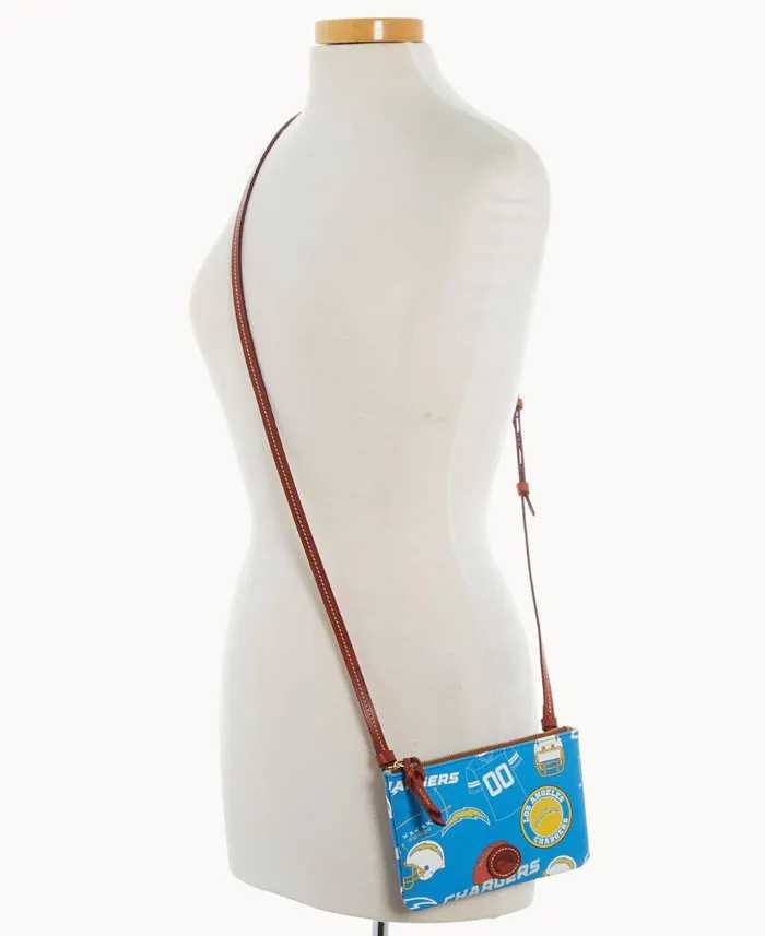 Dooney and Bourke Crossbodies NFL Chargers Top Zip Crossbody Chargers 8211 WomenMen Dooney and Bourke Crossbodies NFL Chargers Top Zip Crossbody Chargers 8211 WomenMen