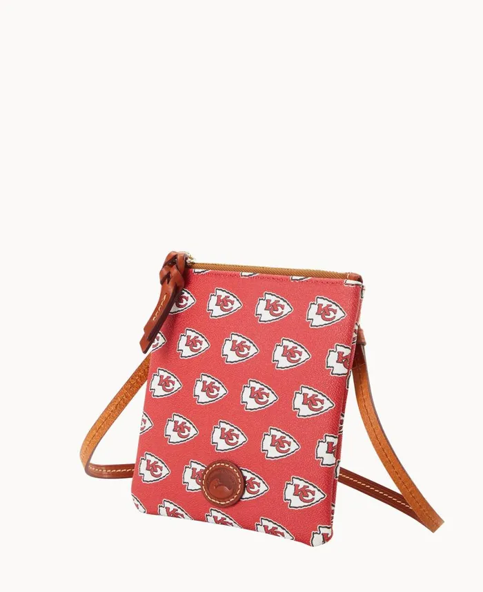 Dooney and Bourke Crossbodies NFL Chiefs Small North South Top Zip Crossbody Chiefs 8211 WomenMen Dooney and Bourke Crossbodies NFL Chiefs Small North South Top Zip Crossbody Chiefs 8211 WomenMen