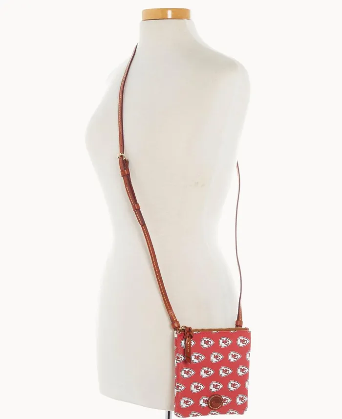 Dooney and Bourke Crossbodies NFL Chiefs Small North South Top Zip Crossbody Chiefs 8211 WomenMen Dooney and Bourke Crossbodies NFL Chiefs Small North South Top Zip Crossbody Chiefs 8211 WomenMen