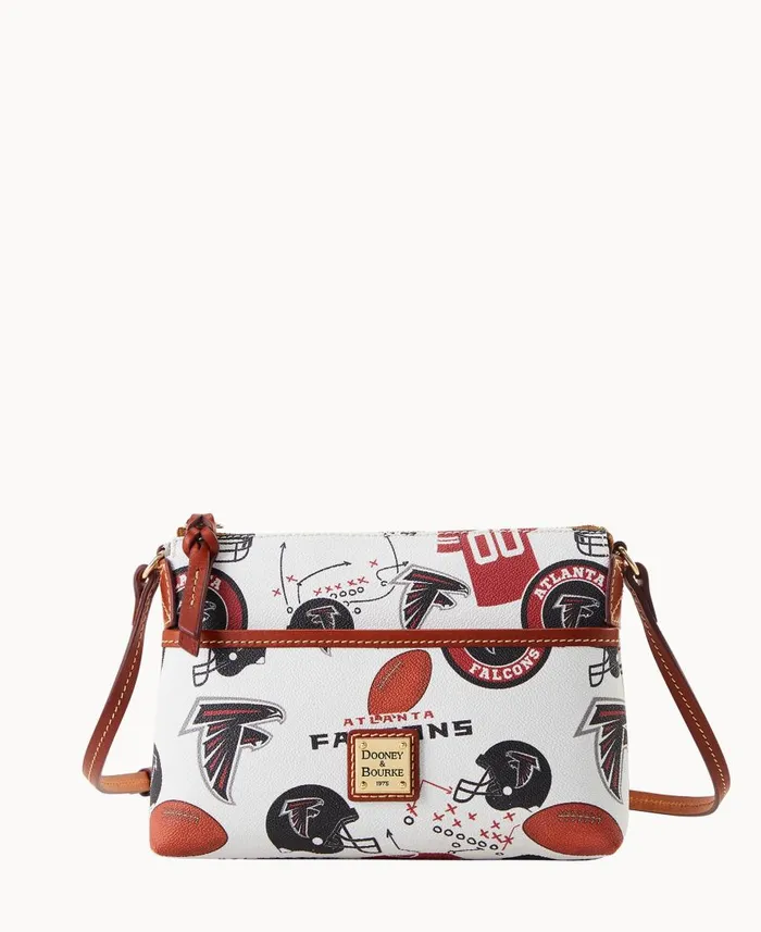 Dooney and Bourke Crossbodies NFL Falcons Ginger Crossbody Falcons 8211 WomenMen Dooney and Bourke Crossbodies NFL Falcons Ginger Crossbody Falcons 8211 WomenMen