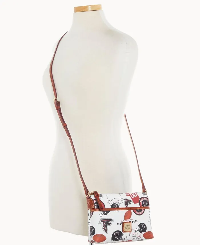 Dooney and Bourke Crossbodies NFL Falcons Ginger Crossbody Falcons 8211 WomenMen Dooney and Bourke Crossbodies NFL Falcons Ginger Crossbody Falcons 8211 WomenMen