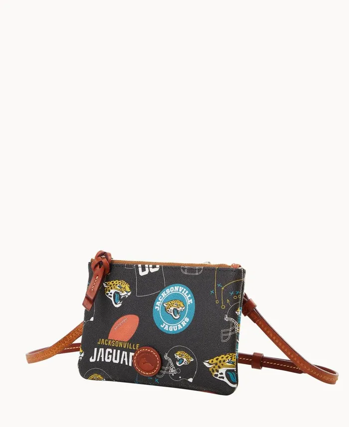 Dooney and Bourke Crossbodies NFL Jaguars Top Zip Crossbody Jaguars 8211 WomenMen Dooney and Bourke Crossbodies NFL Jaguars Top Zip Crossbody Jaguars 8211 WomenMen