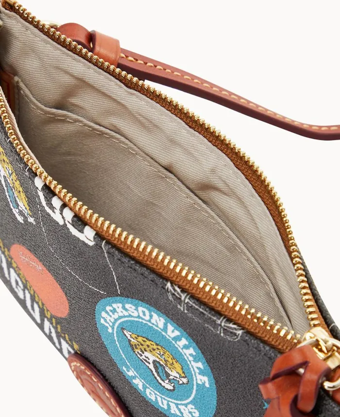 Dooney and Bourke Crossbodies NFL Jaguars Top Zip Crossbody Jaguars 8211 WomenMen Dooney and Bourke Crossbodies NFL Jaguars Top Zip Crossbody Jaguars 8211 WomenMen