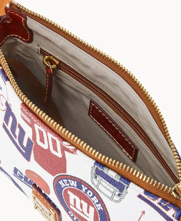 Dooney and Bourke Crossbodies NFL NY Giants Crossbody Pouchette Giants 8211 WomenMen Dooney and Bourke Crossbodies NFL NY Giants Crossbody Pouchette Giants 8211 WomenMen