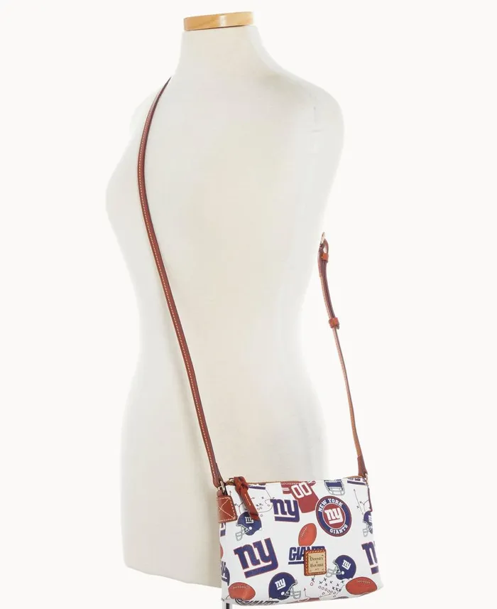 Dooney and Bourke Crossbodies NFL NY Giants Crossbody Pouchette Giants 8211 WomenMen Dooney and Bourke Crossbodies NFL NY Giants Crossbody Pouchette Giants 8211 WomenMen