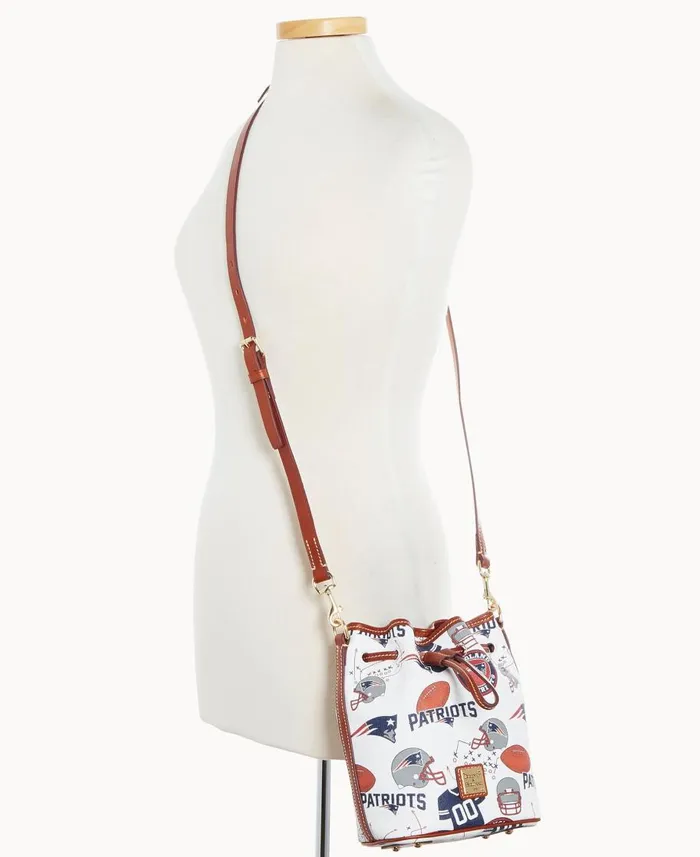 Dooney and Bourke Crossbodies NFL Patriots Small Drawstring Patriots 8211 WomenMen