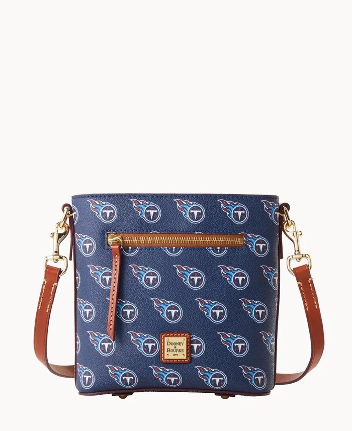 Dooney and Bourke Crossbodies NFL Titans Small Zip Crossbody Titans 8211 WomenMen Dooney and Bourke Crossbodies NFL Titans Small Zip Crossbody Titans 8211 WomenMen