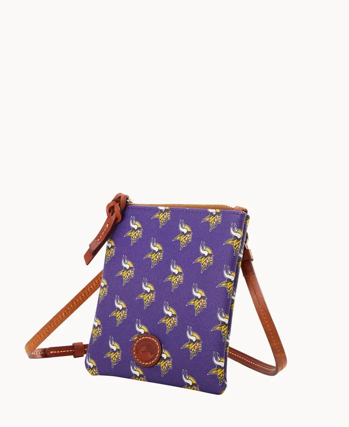 Dooney and Bourke Crossbodies NFL Vikings Small North South Top Zip Crossbody Vikings 8211 WomenMen Dooney and Bourke Crossbodies NFL Vikings Small North South Top Zip Crossbody Vikings 8211 WomenMen