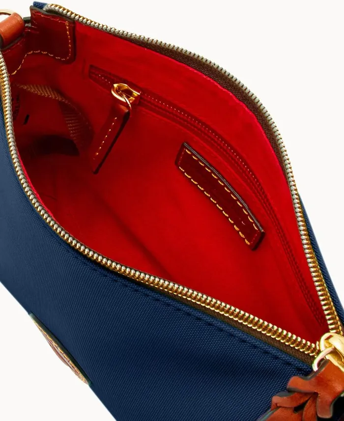 Dooney and Bourke Crossbodies Nylon Crossbody Pouchette Navy 8211 WomenMen