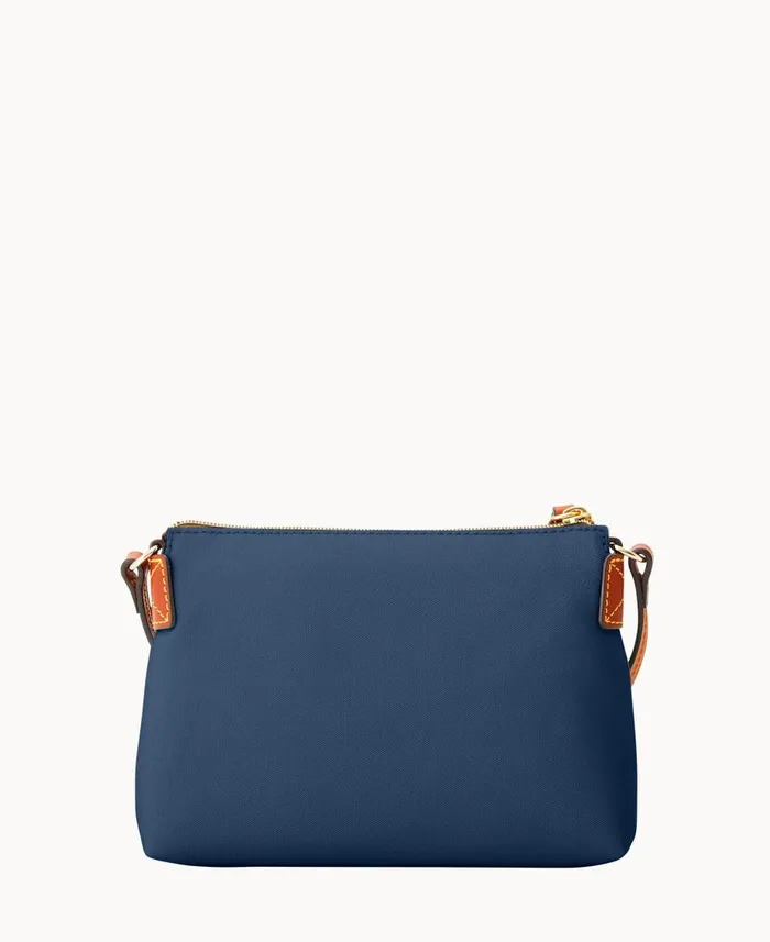 Dooney and Bourke Crossbodies Nylon Crossbody Pouchette Navy 8211 WomenMen