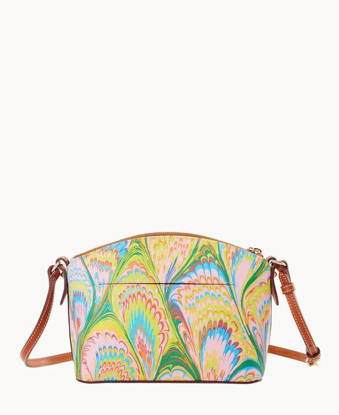 Dooney and Bourke Crossbodies Plumes Suki Crossbody Pink 8211 WomenMen