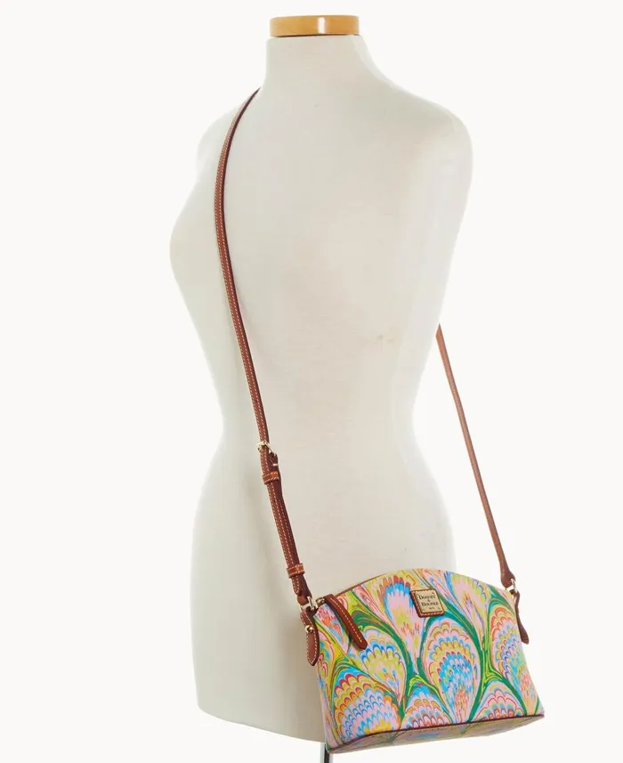 Dooney and Bourke Crossbodies Plumes Suki Crossbody Pink 8211 WomenMen