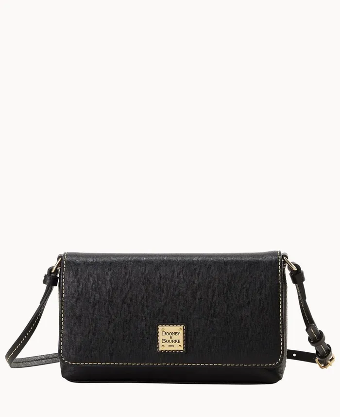 Dooney and Bourke Crossbodies Saffiano Betsy Crossbody Black 8211 WomenMen