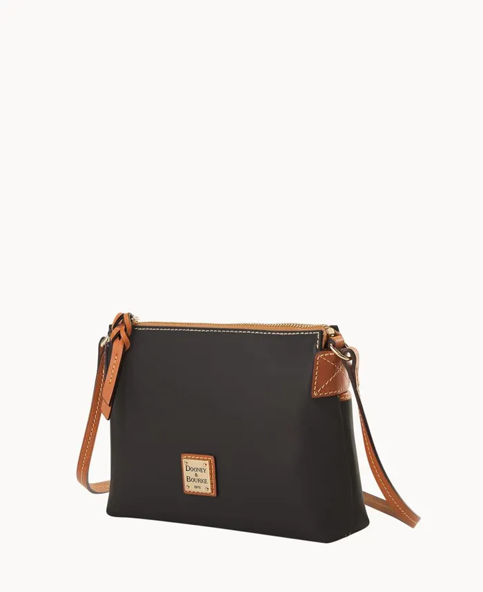 Dooney and Bourke Crossbodies Wexford Leather Rosie Crossbody Black 8211 WomenMen