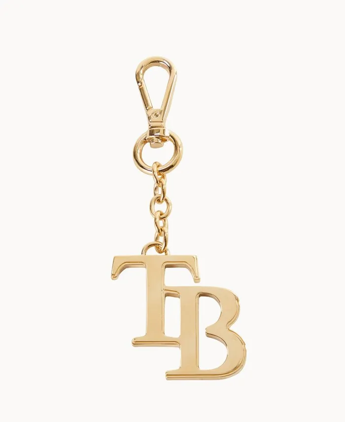 Dooney and Bourke Key Keepers and Charms MLB Tampa Bay Rays Pendant Key Chain Tampa Bay Rays 8211 WomenMen