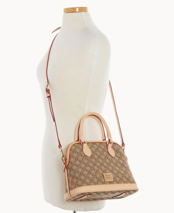 Dooney and Bourke Satchels Maritime Satchel Brown 8211 WomenMen