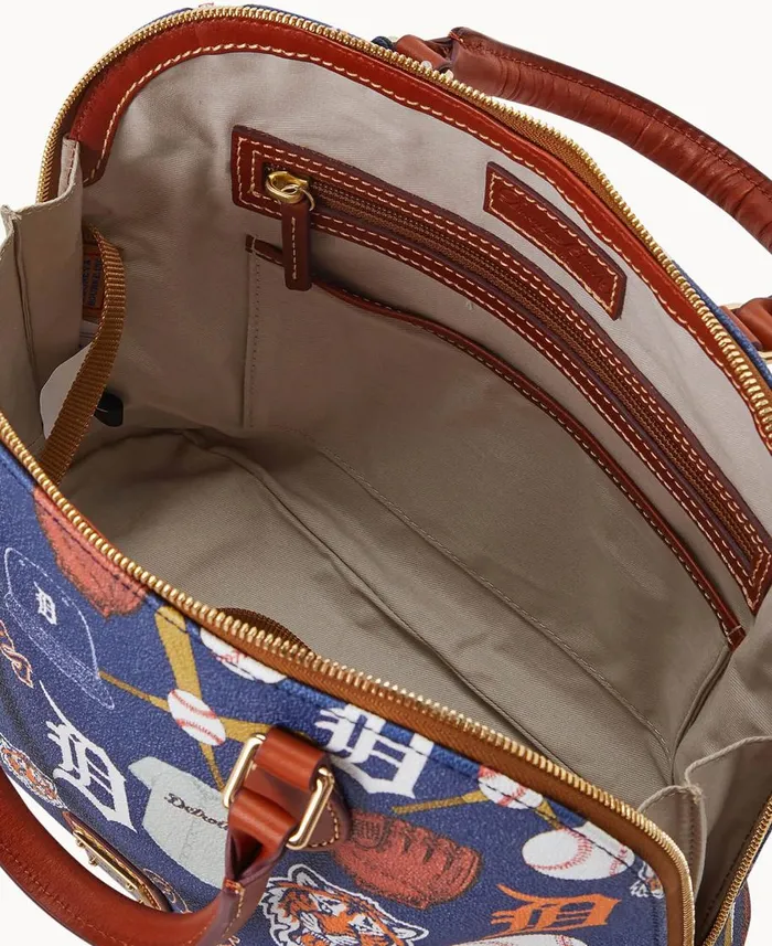 Dooney and Bourke Satchels MLB Rays Zip Zip Satchel Rays 8211 WomenMen