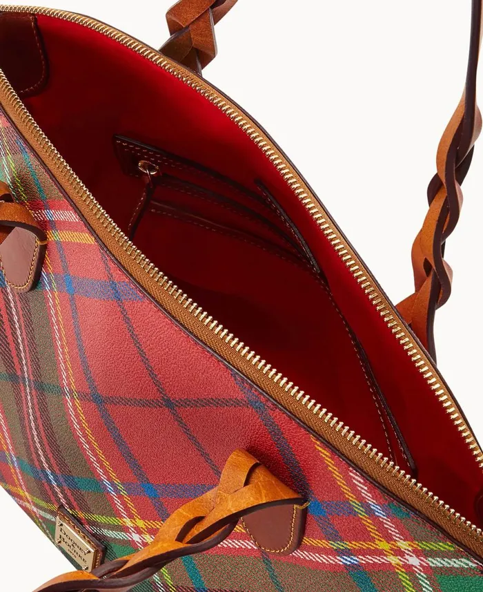 Dooney and Bourke Satchels Windsor Celeste Satchel Red 8211 WomenMen