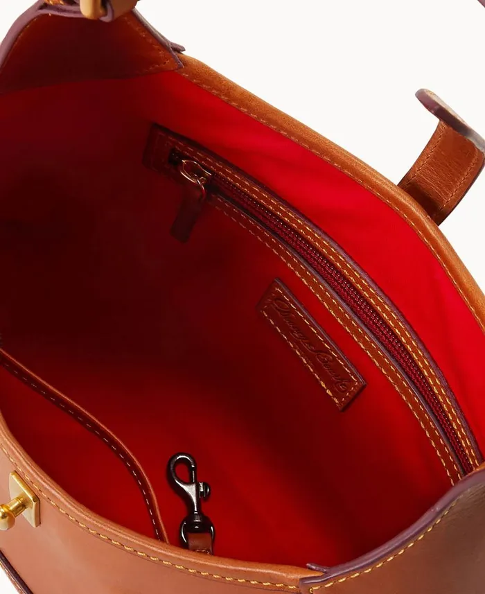 Dooney and Bourke Shoulder Bags Florentine Crescent Hobo Natural 8211 WomenMen