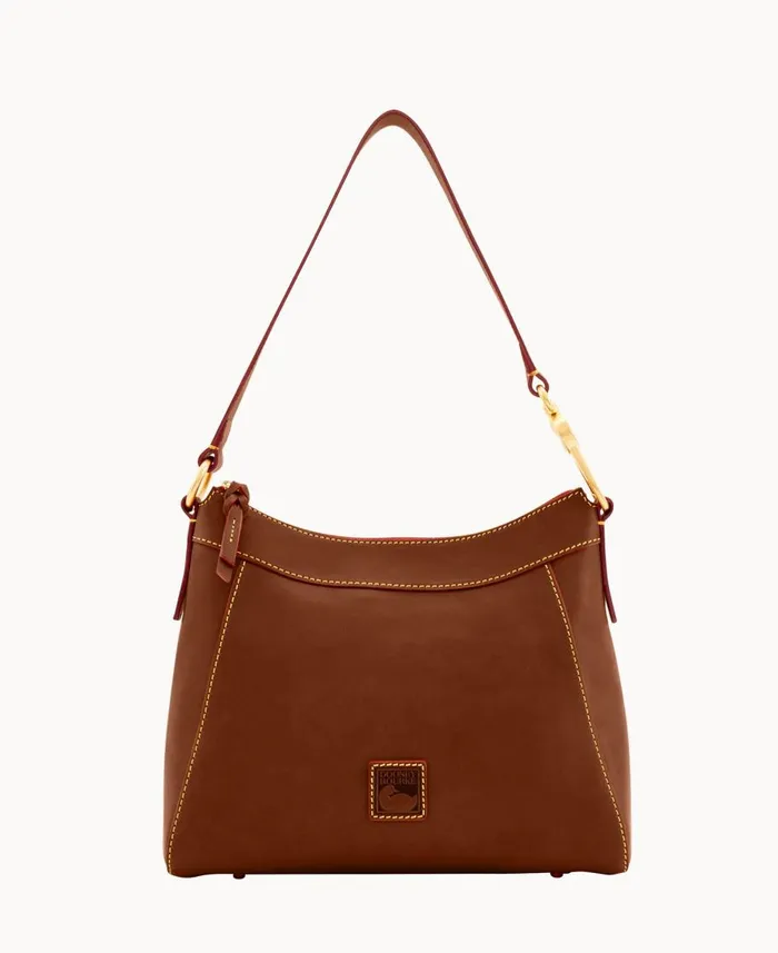 Dooney and Bourke Shoulder Bags Florentine Large Cassidy Hobo Chestnut 8211 WomenMen Dooney and Bourke Shoulder Bags Florentine Large Cassidy Hobo Chestnut 8211 WomenMen